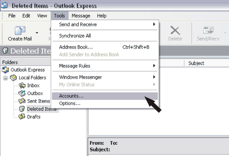 how to set up outlook email account at home for grifols