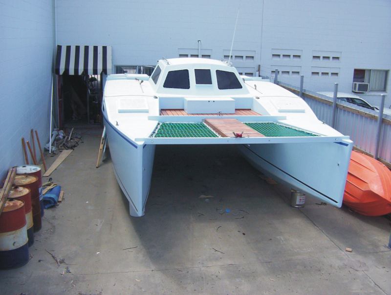 the k catamaran: build a cat fast and cheap